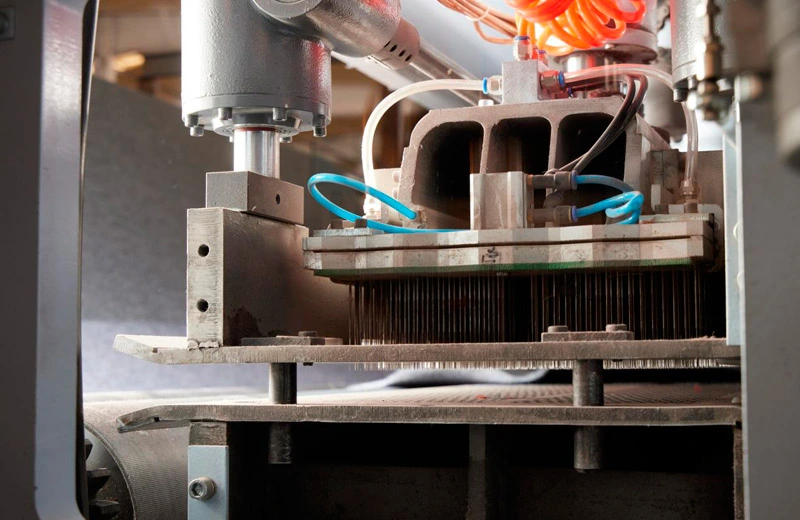 뜨거운 공기 결합 부직포 생산 라인