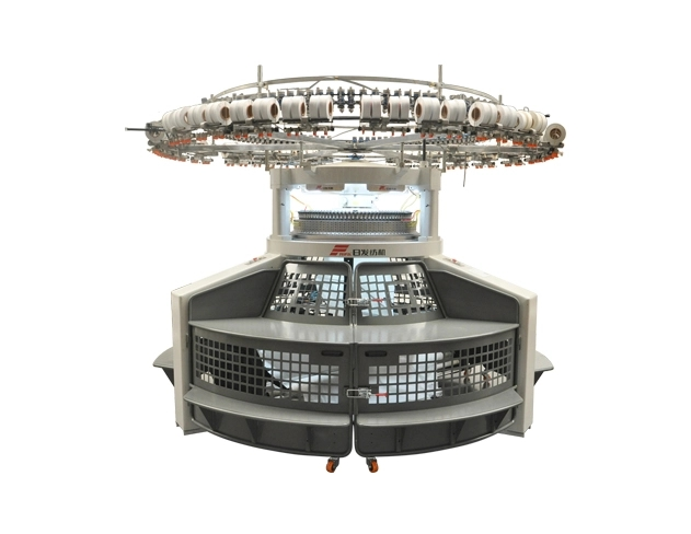 double knitting machine