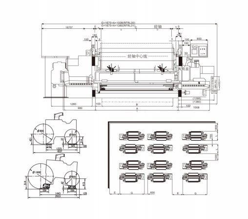 RFRL31 High Speed Rapier Loom